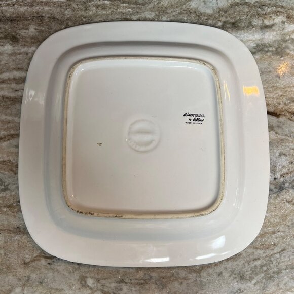 Handmade Ceramiche De LAlba Santa Claus Face Ceramic Plate 9" Made in Italy - Picture 6 of 8